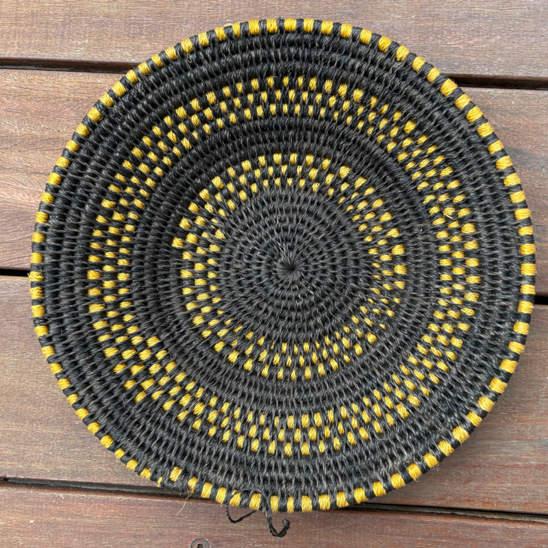 Sisal Wall Basket - Medium Bowl Basket #34