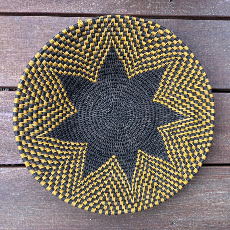 Sisal Wall Basket - Medium Bowl Basket #55