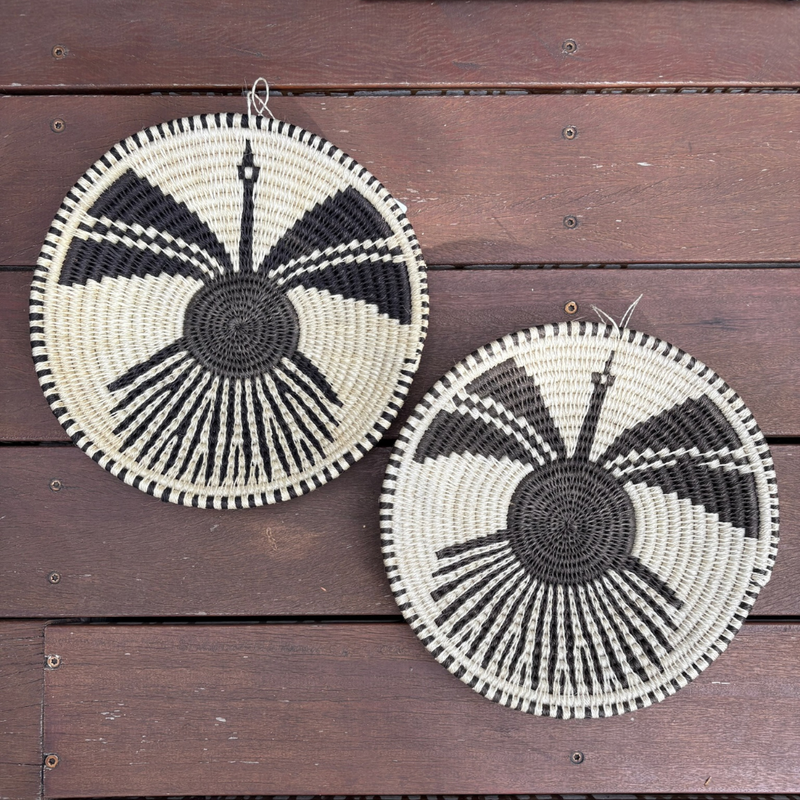 Sisal Wall Basket - Medium Bowl Basket #59