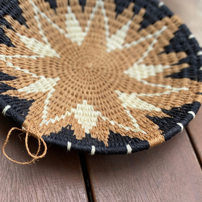 Sisal Wall Basket - Medium Bowl Basket #58