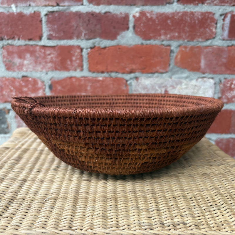 Sisal Wall Basket - Large Bowl Basket #43