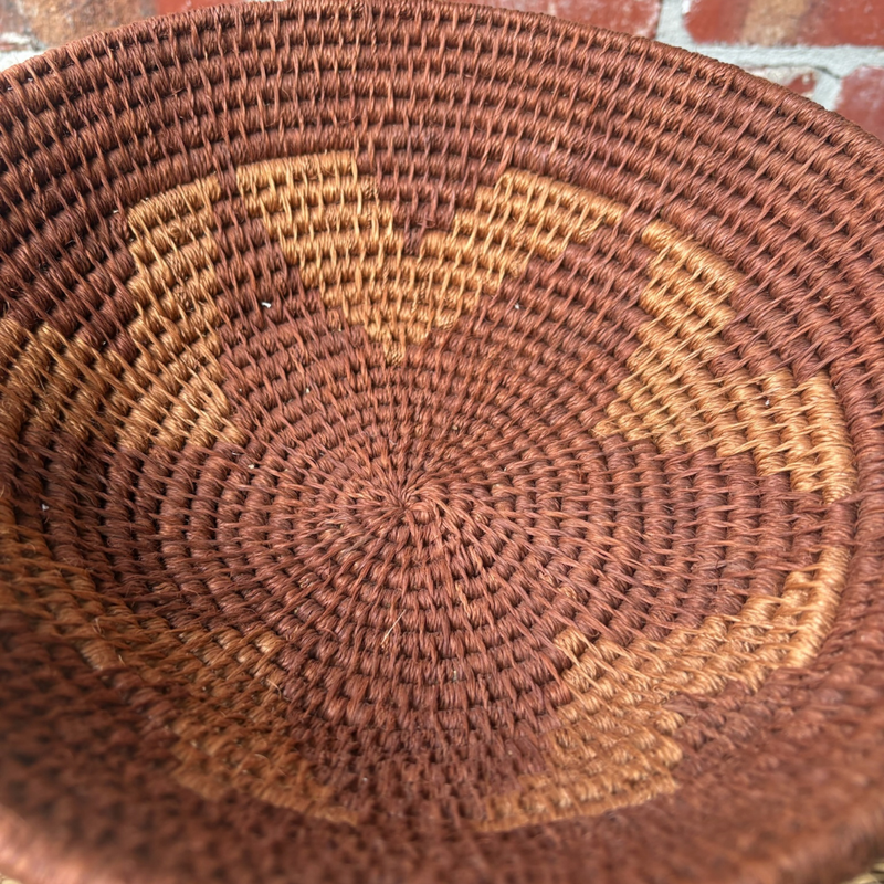Sisal Wall Basket - Large Bowl Basket #43