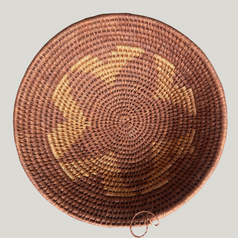 Sisal Wall Basket - Large Bowl Basket #43