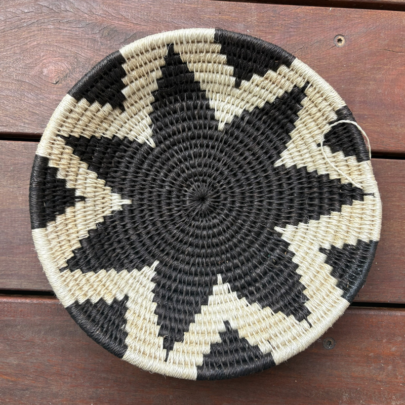 Sisal Wall Basket - Medium Bowl Basket #33