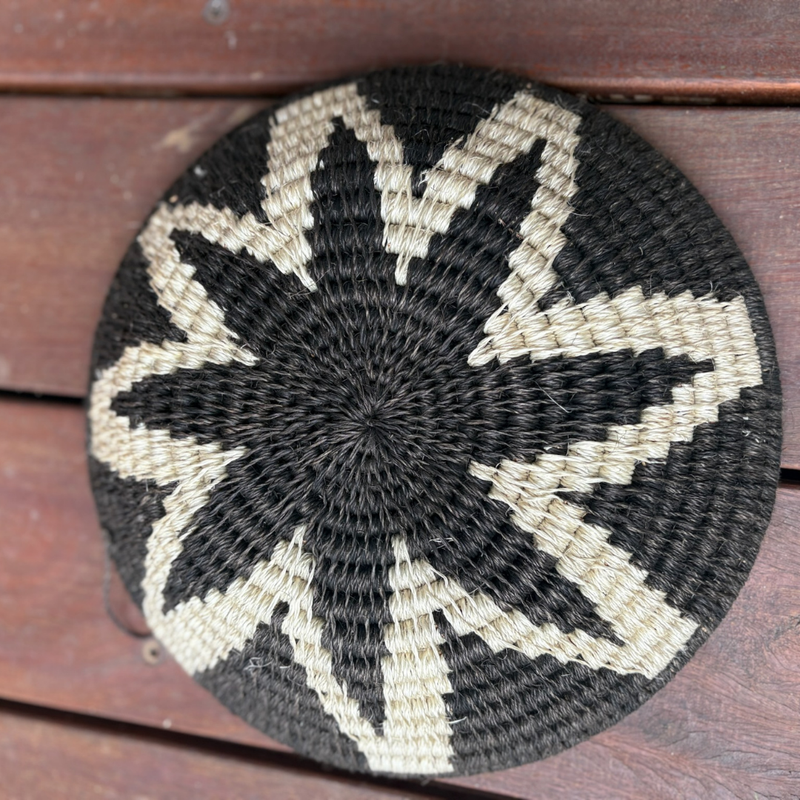 Sisal Wall Basket - Medium Bowl Basket #46