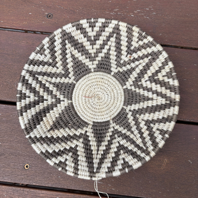Sisal Wall Basket - Medium Bowl Basket #37