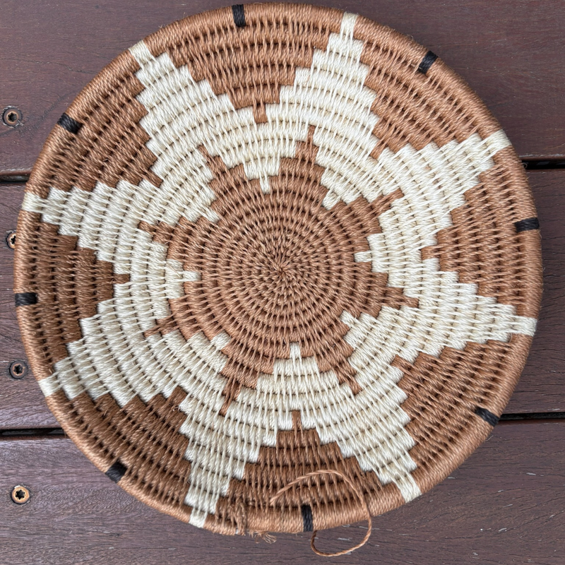 Sisal Wall Basket - Medium Bowl Basket #35
