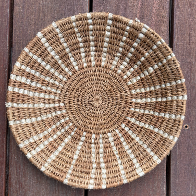 Sisal Wall Basket - Medium Bowl Basket #42