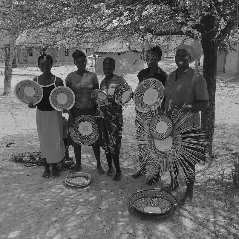 Meet the Artisans. The ladies of the Binga baskets from northern Zimbabwe, Africa.
