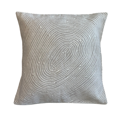 Batik Cushion - Motsi Fingerprint - Sand