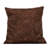 Batik Cushion - Motsi Fingerprint - Motsi Red